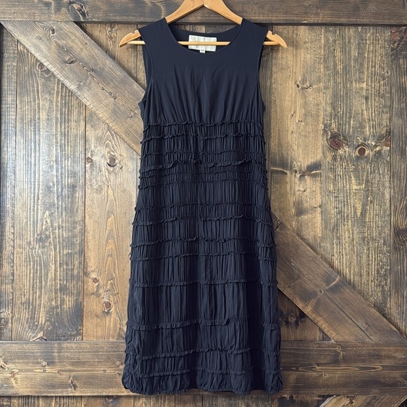 BURBERRY Silk Shift Dress - Picture 2 of 12